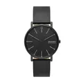 Produktbild: Skagen Herrenuhr Signatur Quartz/3 Zeigerwerk 40 mm Gehäusegröße mit Lederarmband SKW6902