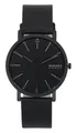 Produktbild: Skagen Signatur Lederarmband Schwarzes Zifferblatt Quarz SKW6902 Herrenuhr