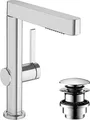 Produktbild: hansgrohe Finoris 76063000 Wash Basin Mixer Tap with Push-Open Drain