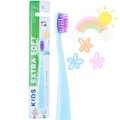 Produktbild: WOOM KIDS Extra Soft Toothbrush extra weiche Kinder Zahnbürste 2- 6 Jahre (Gelb)