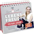 Produktbild: Wochenkalender 2026: Lebensfreude to go!: Von der bekannten Psychologie-Podcasterin | Tischkalender zum Aufstellen mit ermutigenden Denkanstößen der Bestseller-Autorin für jede Woche