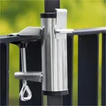Produktbild: Sonnenschirmhalter Schirmhalter für Balkongeländer 25-38mm aus Aluminium