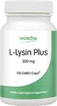 Produktbild: Woscha L-Lysin Plus 500 mg- 120 EMBO-Caps