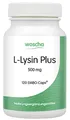 Produktbild: Woscha L-Lysin Plus 500 mg- 120 EMBO-Caps (233,33 EUR/kg)