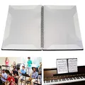 Produktbild: BUZIFU Notenhefter für Musiknoten A4 Notenmappe Chormappe 30 Páginas/60 Taschen Klavier-Notenordner Papier Dokumente Halter Aufbewahrung Noten Präsentationsmappe für Musiker und Band Music Note