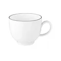 Produktbild: Seltmann Weiden Tasse  Lido Black Line , weiß , Porzellan