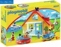 Produktbild: Playmobil 123 Ferienhaus 9527 Haus Auto Boot Familie Tiere Haus selten Neu OVP