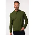 Produktbild: JP1880 Poloshirt JP1880 Poloshirt Bauchfit Basic Langarm Piqué grün 7XL