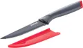 Produktbild: Tefal Steakmesser Fresh Kitchen (1 Stück), 11 cm, Klingen aus rostfreiem Stahl, Titan-Versiegelung, Klingenschutz