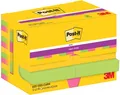 Produktbild: Post-it Notes Haftnotizblock Haftnotiz Super Sticky Notes Carnival Collection 48x48mm 90 Blatt VE=1