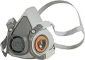 Produktbild: 3M 6200M Atemschutz Halbmaske Halb-Maske Maske ohne Filter Größe: M EN140 DIN893