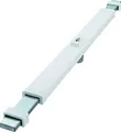 Produktbild: ABUS PR2800 Panzerriegel ohne Schließzylinder (735-980mm, Weiß)