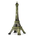 Produktbild: sourcing map Metall Eiffelturm Kunsthandwerk Frankreich Souvenir Mini Eiffelturm Modell 10cm Bronze Ton