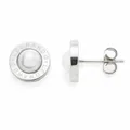Produktbild: Leonardo Jewels Matrix Perla Ohrstecker Ohrring Ohrschmuck Schmuck Weiß 1.4 cm