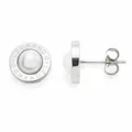 Produktbild: Leonardo Jewels Matrix Perla Ohrstecker Ohrring Ohrschmuck Schmuck Weiß 1.4 cm