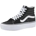Produktbild: Vans UA SK8-Hi Platform 2.0 Plateausneaker aus textilem Canvas-Material schwarz 38,5 EU