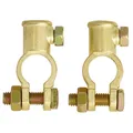 Produktbild: 2X Batterieklemmen Batterie Polklemmen SET Batterie Pol Klemmen PKW LKW 12V-24V