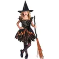 Produktbild: Riethmüller Hexen-Kostüm Little Spider Witch Hexen Kostüm für Kinder 4 - 6 Jahre | 4 - 6 Jahre