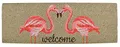 Produktbild: Esschert Design Kokosmatte Flamingo Türmatte, Kokosfaser, PVC, braunpink, 75 x 25 x 1.8 cm