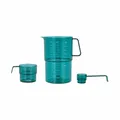Produktbild: Rosti Mess-Set Mensura 3-tlg., 2 Messbecher, Messlöffel, Kunststoff Nordic Green