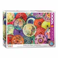 Produktbild: Eurographics Puzzle Asiatische Ölpapierschirme, 1000 Teile, 68x48 cm, 6000-5317