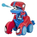 Produktbild: Jazwares Spidey and Amazing Friends – Spidey-Rex-Rennfahrzeug