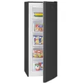 Produktbild: Bomann® Gefrierschrank 143cm I 4 Sterne-Gefrierfach I Temperaturbereich: ≤ -18°C I Tiefkühlschrank leise 40dB I wechselbarer Türanschlag I Gefrierschrank gross I 168L Freezer I GS 7364 schwarz-inox