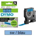 Produktbild: Dymo 45016 D1 12mm Schriftband s0720560 7m blau