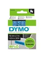 Produktbild: DYMO D1-Etikettenband | schwarz auf blau | 12 mm x 7 m S0720560