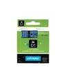 Produktbild: Dymo D1 Selbstklebende Etiketten Schwarz auf Blau Rolle 1,2 cm x 7 m (S0720560)