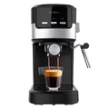 Produktbild: Cecotec Power Espresso 20 Pecan Espressomaschine – 20 Bar, 1100W, Thermoblock, D