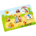 Produktbild: HABA - Greifpuzzle Auf dem Bauernhof, 8-teilig, ab 12 Monaten