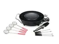 Produktbild: Tristar Tischgrill, 1800 W, 2in1 Fondue Hot Pot 3L Koreanische Party-Pfanne Elektro Shabu Shabu