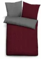 Produktbild: Biberna Wendebettwäsche Hermal, Flanell, 2 teilig, Flanell in Melangeoptik, Winterbettwäsche, Made in Germany