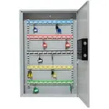 Produktbild: ROTTNER S50 EL Schlüsselkasten lichtgrau mit 50 Haken, Elektronikschloss, 38,0 x 8,0 x 55,0 cm, 1 St.