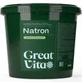 Produktbild: GreatVita Natron Pulver 5 kg Eimer | Lebensmittelqualität E500 Natriumbicarbonat