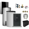 Produktbild: Buderus WLW E3, Luft/Wasser-Wärmepumpe WLW196i.2-6 AR E S+, SH290 + P120.5, Zub.