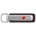 Produktbild: Original Audi Schlüsselanhänger RS, silber/schwarz - Silber