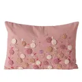 Produktbild: Besticktes Dekokissen mit Blumen HENRIKE, 59 x 39 cm
