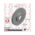 Produktbild: 2x Bremsscheibe ZIMMERMANN 150.1298.20 passend für BMW