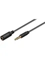 Produktbild: Pro MiniJack 3.5mm Ext. 4P - Bk - 3m