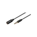 Produktbild: Goobay 62480 AUX Verlängerungskabel – Audiokabel – Verbindungskabel – Klinkenkabel – Klinke 3,5mm Stecker (4-Pin, Stereo) > Buchse 3,5 mm Stecker (4-Pin, Stereo)