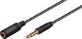 Produktbild: GOOBAY 62480 - Kabel Klinke, Verlängerung 3,5 mm 4-Pin, 3 m