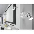 Produktbild: LED Wandstrahler Badezimmerlampe Silber Chrom, Breite 10,5cm