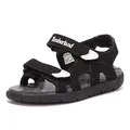 Produktbild: Timberland Perkins Row 2-strap, Unisex-Kinder Peeptoe Sandalen, Schwarz (Nero (Jet Black) Tb0a24su0151), 25 EU