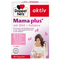 Produktbild: Queisser Pharma GmbH & Co. KG DOPPELHERZ Mama plus mit DHA+Folsäure Kapseln 38,4 g 15821056