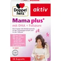 Produktbild: DOPPELHERZ Mama plus mit DHA+Folsäure Kapseln 30 St PZN 15821056