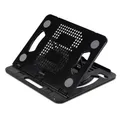 Produktbild: Hama Laptopständer mit 360° Rotation, 8 Neigungsstufen, bis 40 cm (15,6 Zoll), für Laptops bis 15,6 Zoll, PC-kompatibel