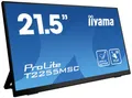 Produktbild: Iiyama ProLite Touchscreen-Monitor EEK: D (A - G) 54.6 cm (21.5 Zoll) 1920 x 1080 Pixel 16:9 5 ms HDMI, DisplayPort, USB IPS LED