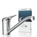 Produktbild: SCHÜTTE PORTO Spültischarmatur, Küchenarmatur 360° schwenkbar, Wasserhahn für die Küche, Mischbatterie mit Einhebelmischer, Chrom